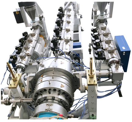 Single Screw Extruder 1200mm PE HDPE Plastic Pipe One Output Plastic Machine