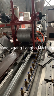 Full Automatic WPC Profile Extrusion Line With High Impact Strength