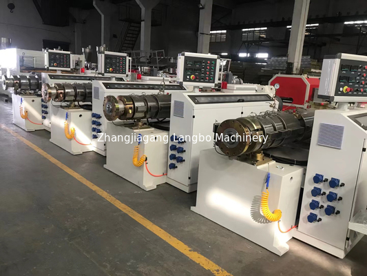 16-315mm PVC Electric Conduit Pipe Supply Water Pipe Extrusion Machine Production Line