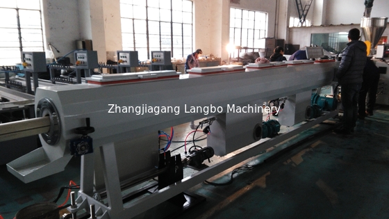 Twin Screw PVC Pipe Extruder Line 16 - 630mm With 22 - 160KW Power