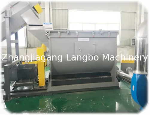 Waste Plastic PE PP Film / Bags Recycling Machine 380V 14mm