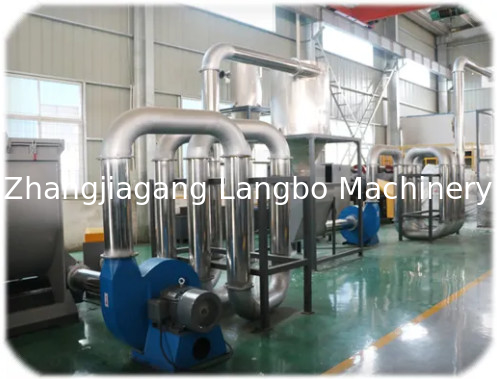 Waste Plastic PE PP Film / Bags Recycling Machine 380V 14mm