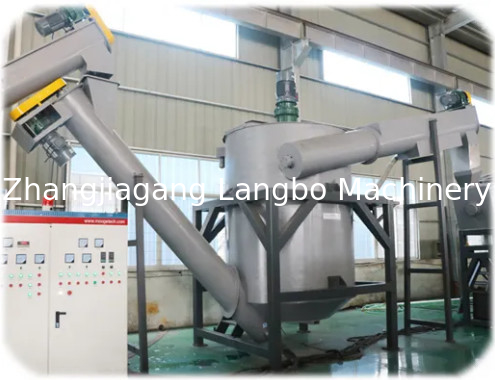 Waste Plastic PE PP Film / Bags Recycling Machine 380V 14mm