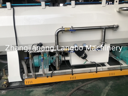 380V 50HZ 3 Phase HDPE Pipe Manufacturing Machine Pipe Extrusion Line Customized