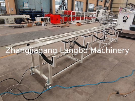 20-110mm Pvc Pipe Extrusion Line Making Line With 65/132 Conical Twin Screw Extruder