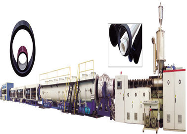 Multi Layers PE Pipe Extrusion Line With Haul Offs Cutter Units 90KW Power