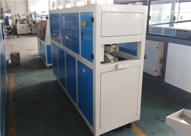 Calibration PP Pipe Extrusion Line , Cooling Tanks PE Pipe Extrusion Line
