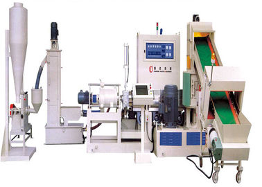 PLASTICS RECYCLING PELLETIZING LINE WITH BUILT-IN AGGLOMERATION MACHINE