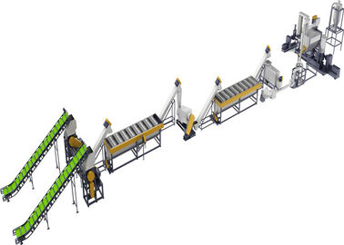 Durable Plastic Waste Recycling Machine , AUTOMATIC Plastic Reprocessing Machine