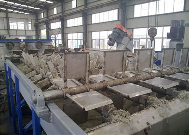 Ss 304 Waste Plastic Film Washing Recycling Machine , Pp Pe Film Washing Line Hot Air Drying