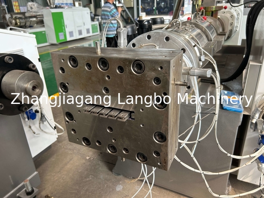 Double Layer WPC Profile Extrusion Line High Capacity 37KW