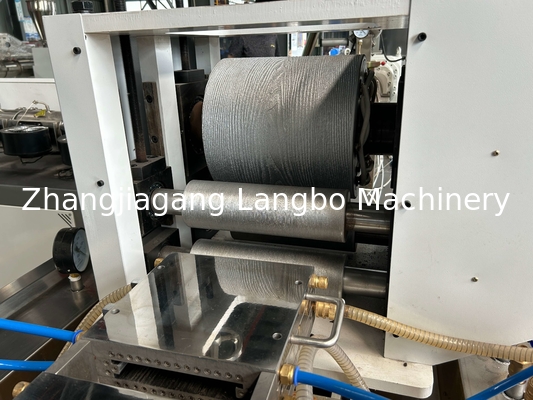 Co Outdoor Wpc Extrusion Line With 3D Embossing