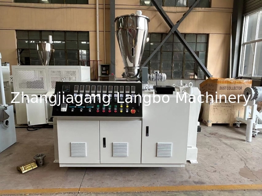 PVC Window Frames Extrusion Line With 22KW Motor Power And Custom Profile Size According To Drawings