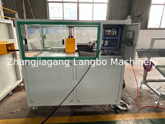 22kw Pvc Baseboard Profile Extrusion Line Twin Screw 8 Mters Long