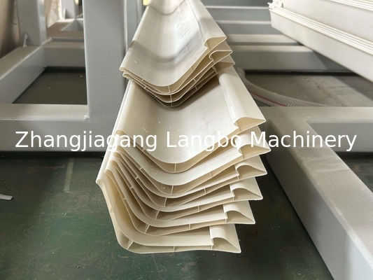 Customized Plastic PVC Window Fence Wall Panel Profile Extrusion Machine Production Line