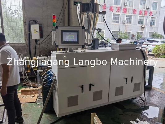 Computer Controlled PVC Price Tag Profile Extrusion Line For Consistent Quality