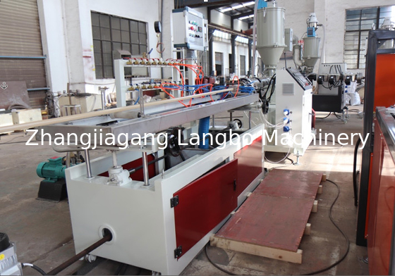 Two Colors Pc Plastic Pipe Extrusion Line For Led Tube
