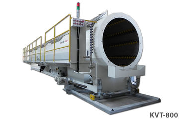 Automatic PVC Pipe Extrusion Line PLC Control Low Maintenance Cost Conical twin Screw for Wasted Water and Sewage Pipe