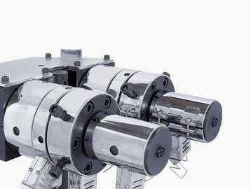 Double Strands Plastic Pipe Extrusion Line , High Output PVC Pipe Production Line