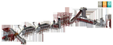 High Performance Recycle Plastic Machine , 200-1000kg/H Plastic Disposal Machine