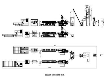 Double Screw PVC Pipe Extrusion Line , Plastic Water Pipe, PVC Tube Making Machine, Conical twin Screw