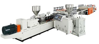 1220 X 2440mm WPC / PVC Foam Board Extrusion Line Double Side Skinning
