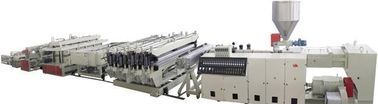1220mm PVC Foam Board Production Line , Double Screw Plastic Extrusion Equipment