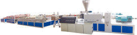 Shockproof PVC Foam Board Extrusion Line Weather Resistant Heat Insulation