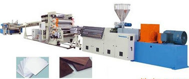 Ecofriendly PVC Profile Extrusion Line 350KG / H Wall Panel Production Fireproof