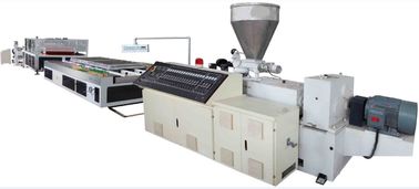 Double Screw Wpc Extrusion Line , Energy Saving PVC Wall Panel Production Line