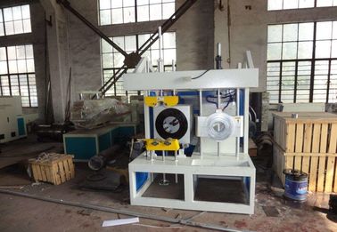Online Fully Automatic Plastic PP PE PVC Pipe Cutting Belling Machine with Haul off System
