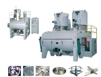 Full Automatic High Speed PVC Cooling And Heating Plastic Mixer With High Technology