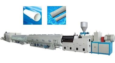 Single Corrugated PVC Pipe Making Machine , High Output Hdpe Pipe Production Line