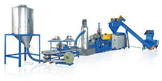 Anti Aging Pet Plastic Recycling Machine , Durable Plastic Recycling Plant Machinery