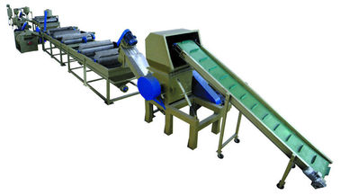 Anti Aging Pet Plastic Recycling Machine , Durable Plastic Recycling Plant Machinery