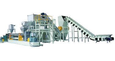 ABB Transducer Granulator Machine For Plastic , ISO Plastic Granules Machine
