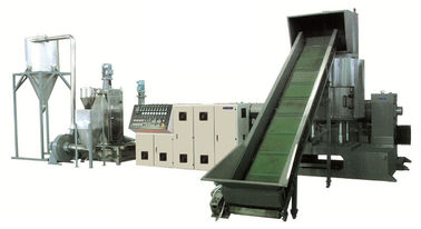 250 Kg / H Output Plastic Pellet Making Machine , 55 Kw Pet Pelletizing Machine