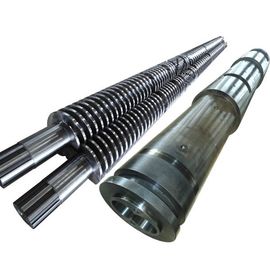 Plastic Conical Twin Screw Extruder Pvc Pipe Extrudsion Machine