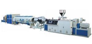 Energy Saving Plastic Pipe Extrusion Line , New Condition Twin Screw Extruders