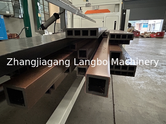 Reliable Wpc Profile Extrusion Line Energy Saving Motors Precise Temperature Control System