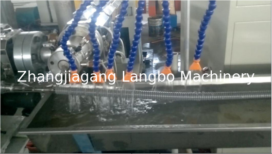 16-75mm PVC Spiral Pipe Extrusion Line High Precision