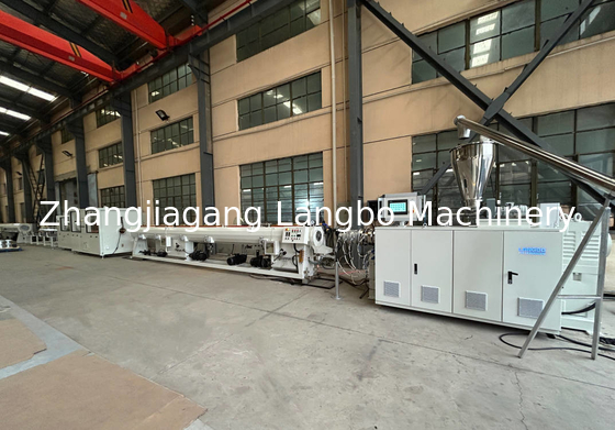 20-63mm Double Strands PVC Electrical Conduit Extrusion Line With High Output Capacity