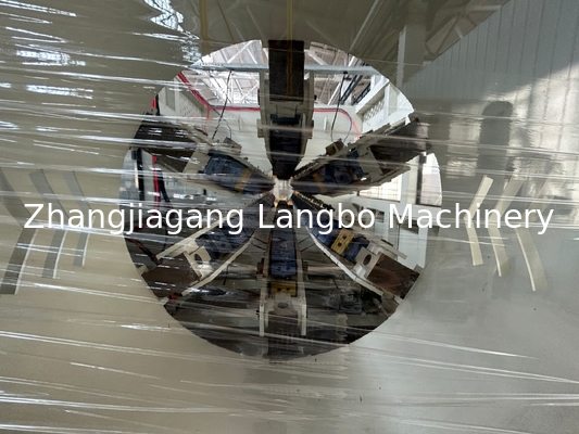 Large Diameter DN Size Double/Triple Wall HDPE PE Water Supply Large Diameter Plastic PP PPR HDPE PE Pprc Pipe Extrusion Production Line Making Machine