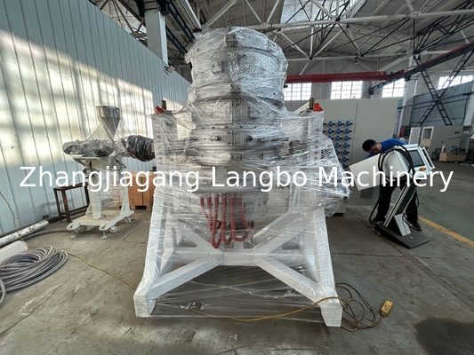 355-800mm HDPE Pipe Extrusion Line With Single Screw Extruder