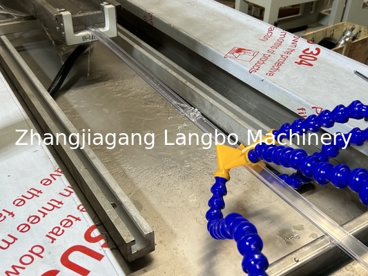 Precise Transparent PVC Price Tag Extrusion Line With Conical Twin Screw Extruder