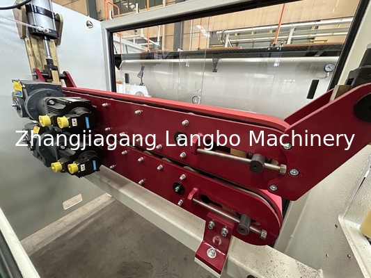 Precise Transparent PVC Price Tag Extrusion Line With Conical Twin Screw Extruder