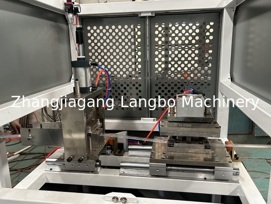 Precise Transparent PVC Price Tag Extrusion Line With Conical Twin Screw Extruder