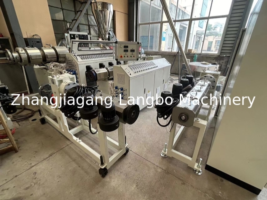 Precise Transparent PVC Price Tag Extrusion Line With Conical Twin Screw Extruder