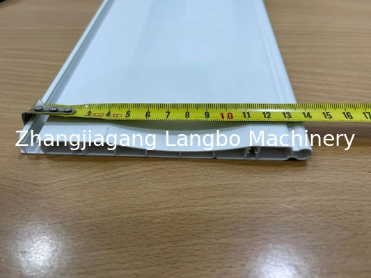 Hot Sale Window Curtain PVC Profile Extrusion Line Conical Twin Screw