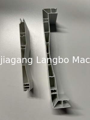 51/105 22kw Curtain PVC Profile Extrusion Line Conical Twin Screw